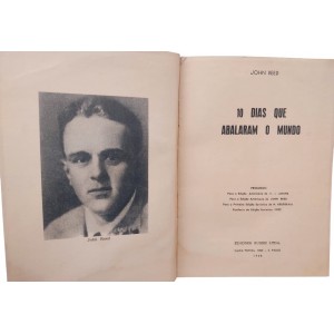 10 Dias Que Abalaram o Mundo, John Reed, Edição Rara de 1958, Capa de Luxo - Frete Grátis