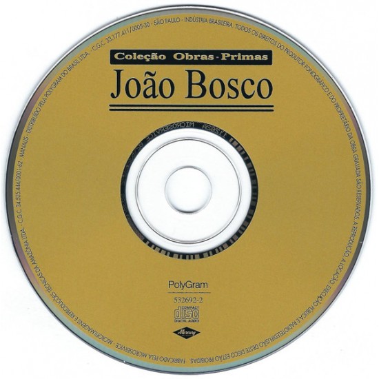 Cd João Bosco, Coleção Obras Primas Cd João Bosco, Coleção Obras Primas