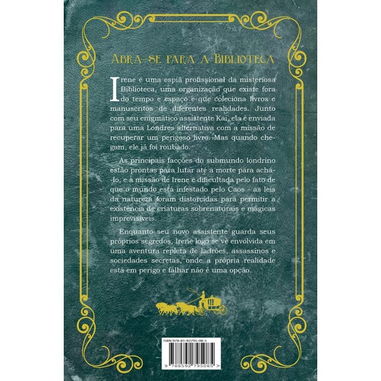A Biblioteca Invisível, Genevieve Cogman