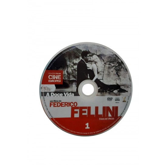 A Doce Vida, Um Filme de Federico Fellini. Coleção Folha Cine Europeu, Volume 1