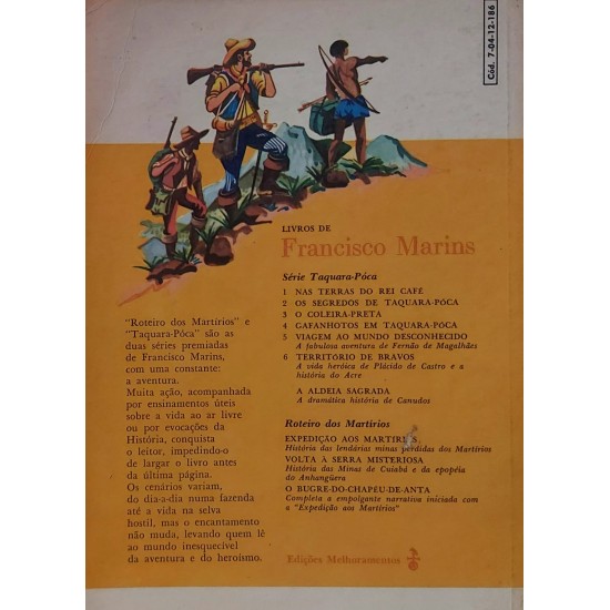 Aldeia Sagrada, Francisco Marins, Edição 1976, Editora Melhoramentos Aldeia Sagrada, Francisco Marins, Edição 1976, Editora Melhoramentos
