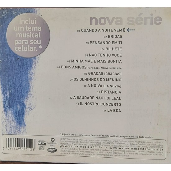 Cd Angela Maria, Nova Série, Digipack Cd Angela Maria, Nova Série, Digipack