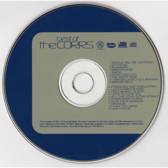 Cd Best Of The Corrs, 2001