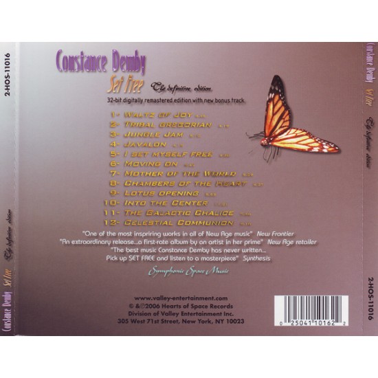 Cd Constance Demby, Set Free (Importado USA) Cd Constance Demby, Set Free (Importado USA)
