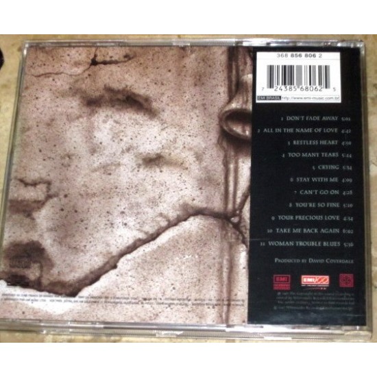 Cd David Coverdale e Whitesnake, Restless Heart Cd David Coverdale e Whitesnake, Restless Heart