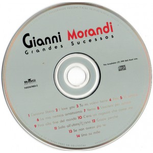 Cd Gianni Morandi, Grandes Sucessos Cd Gianni Morandi, Grandes Sucessos