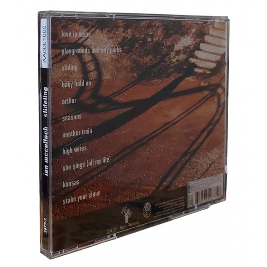 Cd Ian McCulloch, Slideling, Caixa de Acrilico, Sum Records Cd Ian McCulloch, Slideling, Caixa de Acrilico, Sum Records