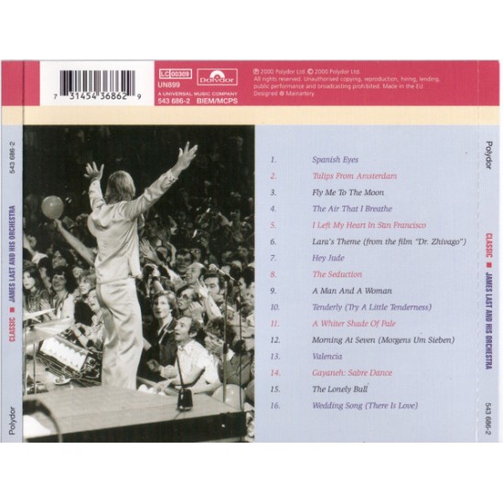 Cd James Last And His Orchestra, The Universal Masters Collection Cd James Last And His Orchestra, The Universal Masters Collection