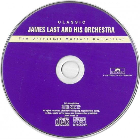 Cd James Last And His Orchestra, The Universal Masters Collection Cd James Last And His Orchestra, The Universal Masters Collection