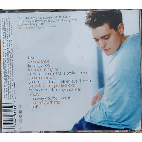 Cd Michael Bublé, Fever, 2002 Cd Michael Bublé, Fever, 2002