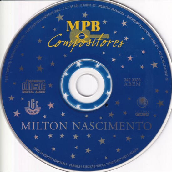 Cd Milton Nascimento, Coleção MPB Compositores