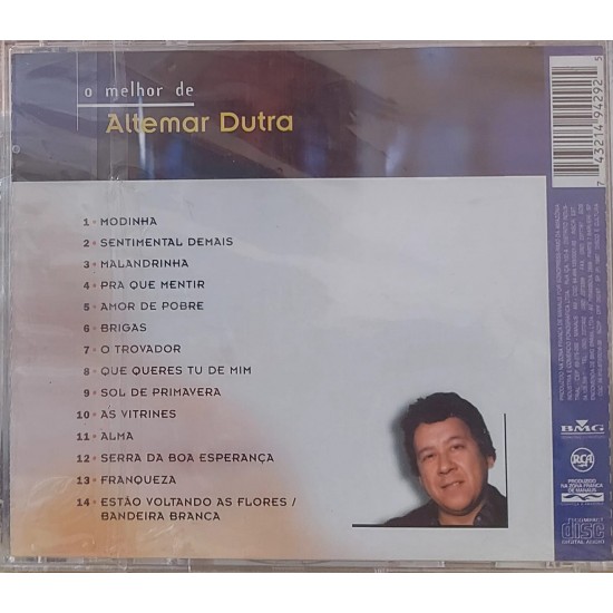 Cd O Melhor de Altemar Dutra, Lacrado Cd O Melhor de Altemar Dutra, Lacrado