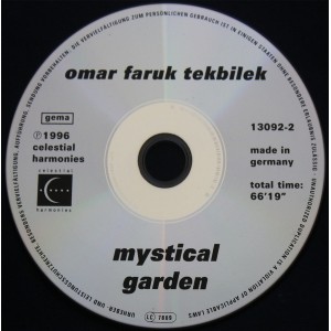 Cd Omar Faruk Tekbilek, Mystical Garden, Importado Germany Cd Omar Faruk Tekbilek, Mystical Garden, Importado Germany