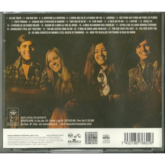 Cd Os Caçulas, Vai Ser Triste, Baratos Afins