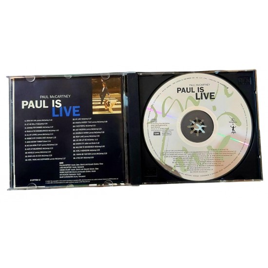 Cd Paul McCartney, Paul Is Live Cd Paul McCartney, Paul Is Live