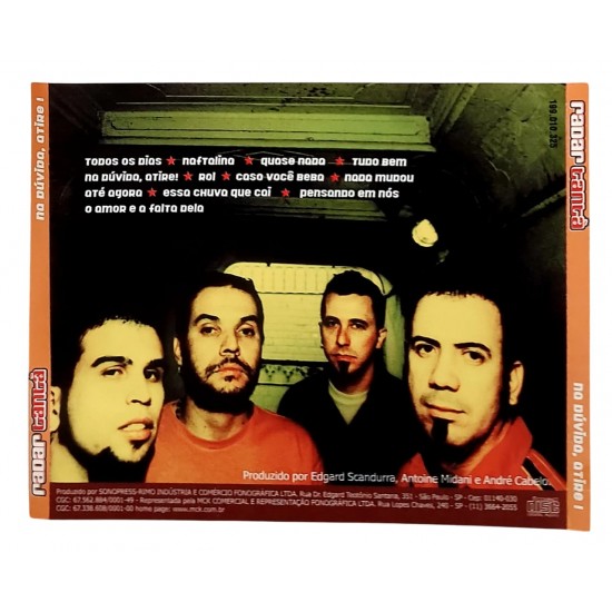 Cd Radar Tantã, Na Dúvida, Atire