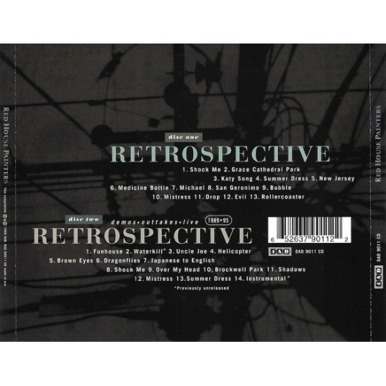 Cd Red House Painters, Retrospective, 2 Cds, Importado USA