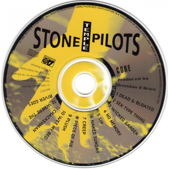 Cd Stone Temple Pilots, Core, 1992 (Importado USA) Cd Stone Temple Pilots, Core, 1992 (Importado USA)