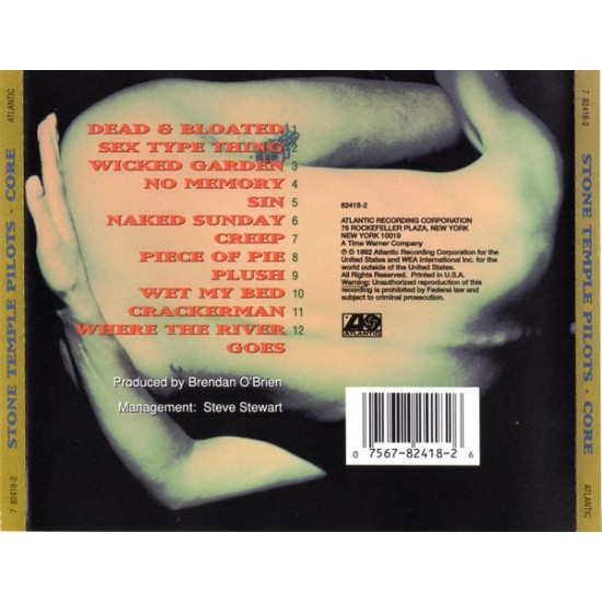 Cd Stone Temple Pilots, Core, 1992 (Importado USA) Cd Stone Temple Pilots, Core, 1992 (Importado USA)