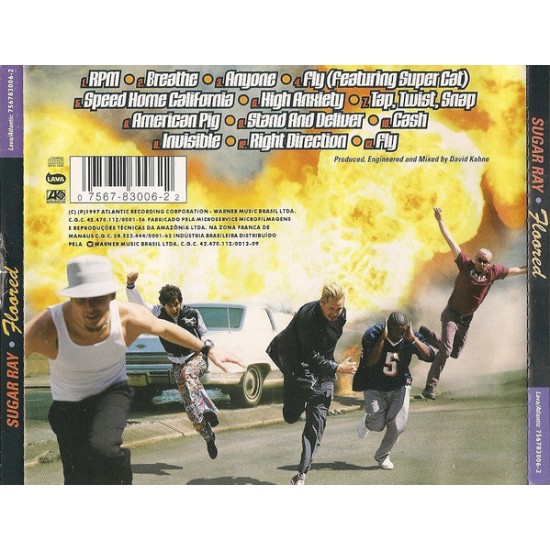 Cd Sugar Ray, Floored, Atlantic, 1997 Cd Sugar Ray, Floored, Atlantic, 1997