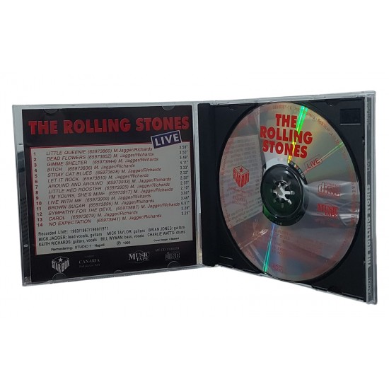 Cd The Rolling Stones, Live, The Greatest Hits Cd The Rolling Stones, Live, The Greatest Hits