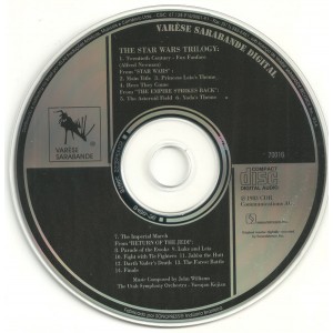 Cd The Star Wars Trilogy, Return Of The Jedi, The Empire Strikes Back, John Williams