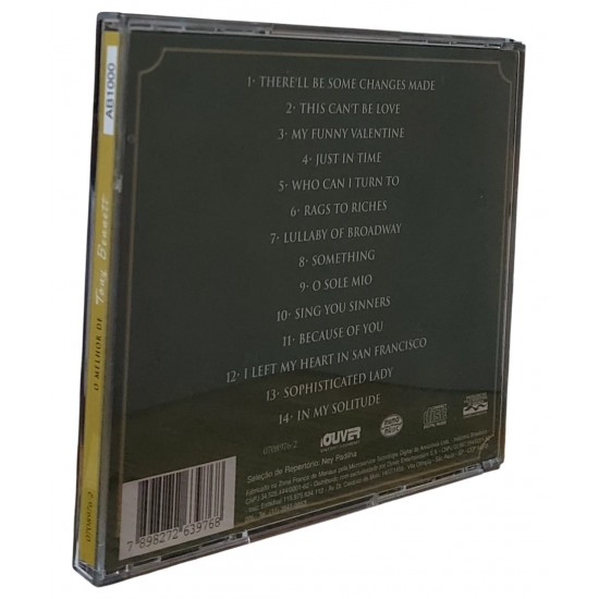 Cd Tony Bennett, O Melhor de Tony Bennett Cd Tony Bennett, O Melhor de Tony Bennett