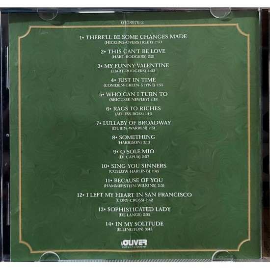 Cd Tony Bennett, O Melhor de Tony Bennett Cd Tony Bennett, O Melhor de Tony Bennett