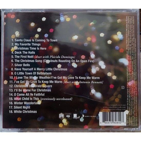 Cd Tony Bennett, The Classic Christmas Album - Lacrado Cd Tony Bennett, The Classic Christmas Album - Lacrado