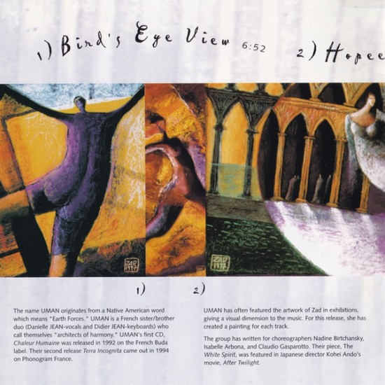 Cd Uman, Purple Passage, 1997 (Importado USA)