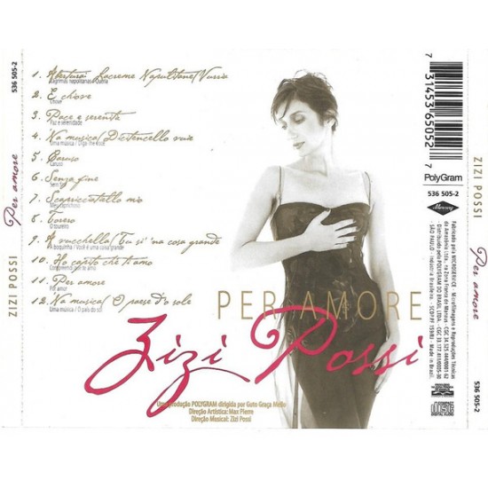Cd Zizi Possi, Per Amore Cd Zizi Possi, Per Amore