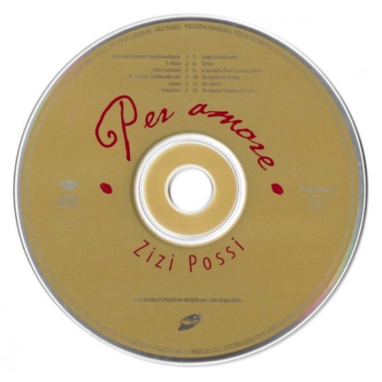 Cd Zizi Possi, Per Amore Cd Zizi Possi, Per Amore