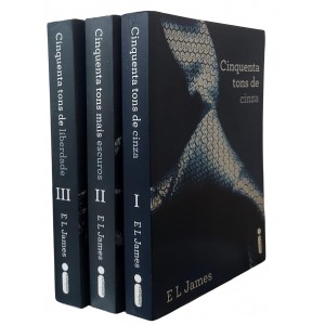 Coleção Cinquenta Tons de Cinza, Volumes 1,2 e 3, E. L. James