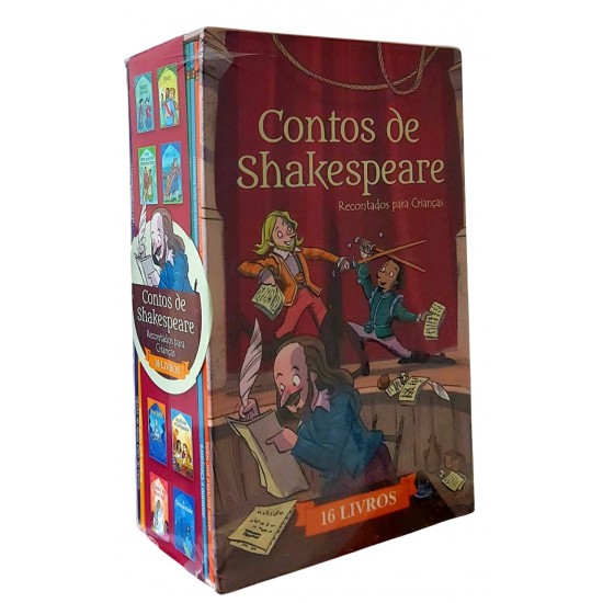Contos de Shakespeare, Recontados Para Crianças, 16 Livros