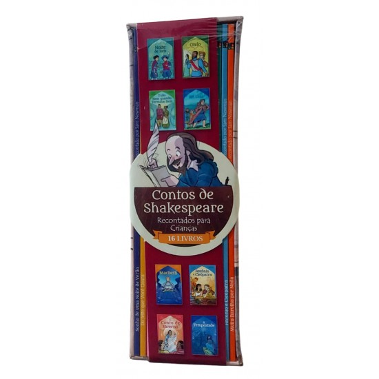 Contos de Shakespeare, Recontados Para Crianças, 16 Livros