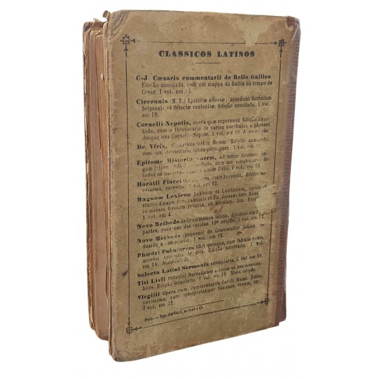 Cornelii Nepotis Opera Quae Supersunt, Ad Optimarum Editionum Fidem Recensuit,J, I, Roquete, Edição 1895, em Latim