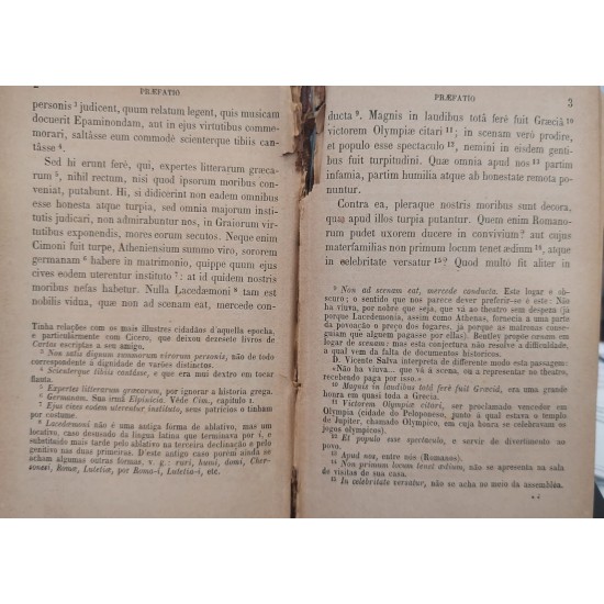 Cornelii Nepotis Opera Quae Supersunt, Ad Optimarum Editionum Fidem Recensuit,J, I, Roquete, Edição 1895, em Latim