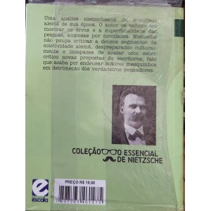 David Strauss, Sectário e Escritor, Nietzsche