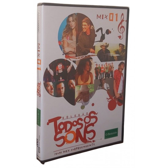 Dvd Coleção Todos os Sons, Num Mix Surpreendente - Boticário Dvd Coleção Todos os Sons, Num Mix Surpreendente - Boticário