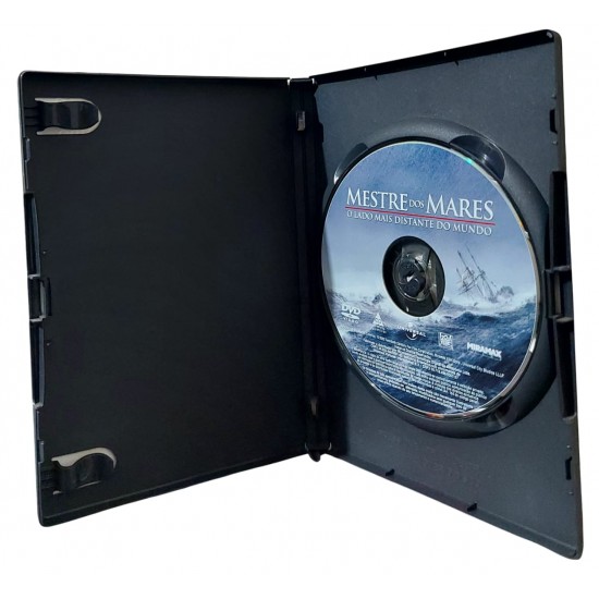 Dvd Mestre dos Mares, O Lado mais Distante do Mundo, Russell Crowe