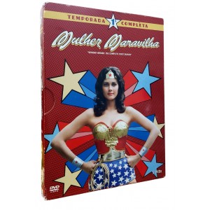 Dvd Mulher Maravilha, 1a Temporada Completa. 5 Dvds