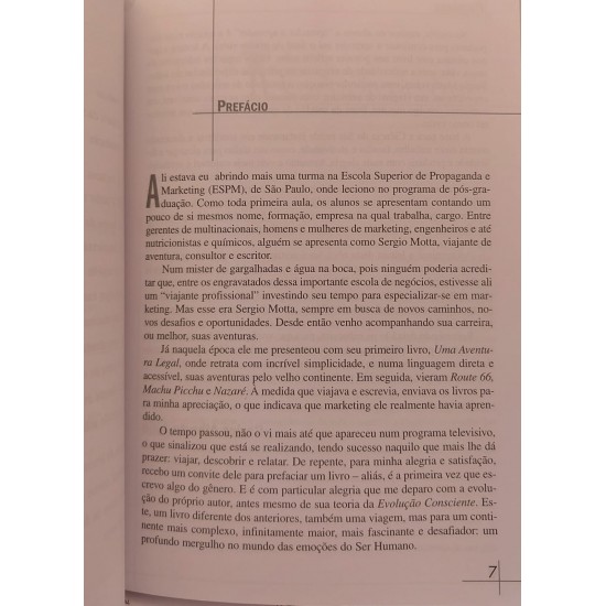 Evolução Consciente. 12 Processos de Crescimento para Fortalecer o Seu Diferencial Competitivo, Sergio Motta