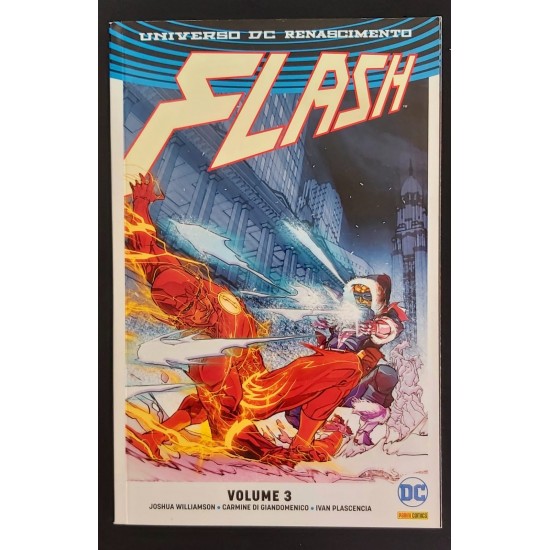 Flash, Universo DC Renascimento, Volume 3, Joshua Williamson, Carmine Di Giandomenico Flash, Universo DC Renascimento, Volume 3, Joshua Williamson, Carmine Di Giandomenico