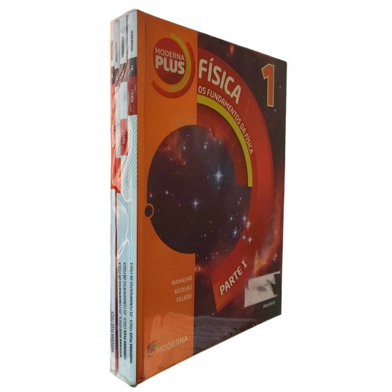 Física 1, Os Fundamentos da Física, Parte 1 com 4 Livros, Ramalho, Nicolau, Toledo