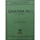 Kabalevsky, Sonatina Num 1 in C Major, Opus 13 For Piano