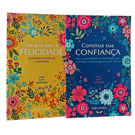 Kit com 2 Livros Um Guia para a Felicidade, Construa Sua Confiança, Tara Ward Kit com 2 Livros Um Guia para a Felicidade, Construa Sua Confiança, Tara Ward