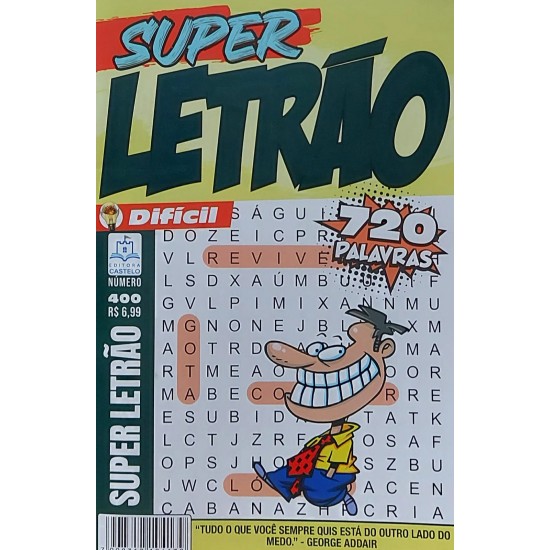 Kit com 5 Caça Palavras , Passatempos Super Letrão, Caça Letrão, Cripto