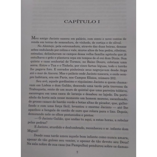 A Cidade e as Serras, Eça de Queirós, Capa de Luxo, Edição 2003