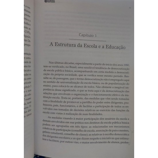 Crítica da Estrutura da Escola, Vitor Henrique Paro, Cortez Editora