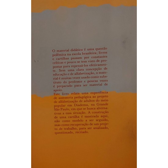 Ler Escrever Contar, Construção de Cartilhas para Alfabetização de Adultos, Regina Hara